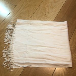 White Pashmina scarf, unworn